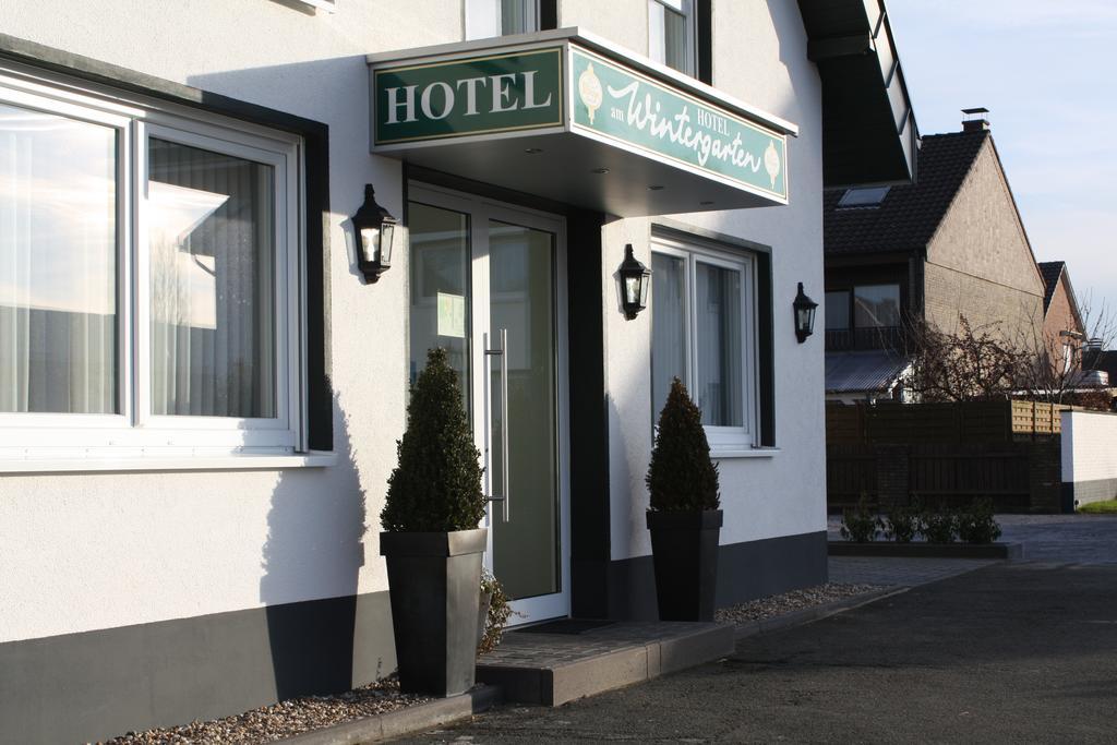 Hotel Am Wintergarten Bocholt Exterior foto